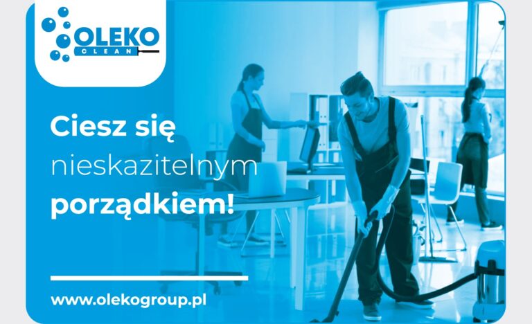 Usługi sprzątania. Ciesz się nieskazitelnym porządkiem!