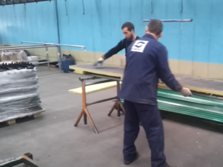 Production of advertising screens